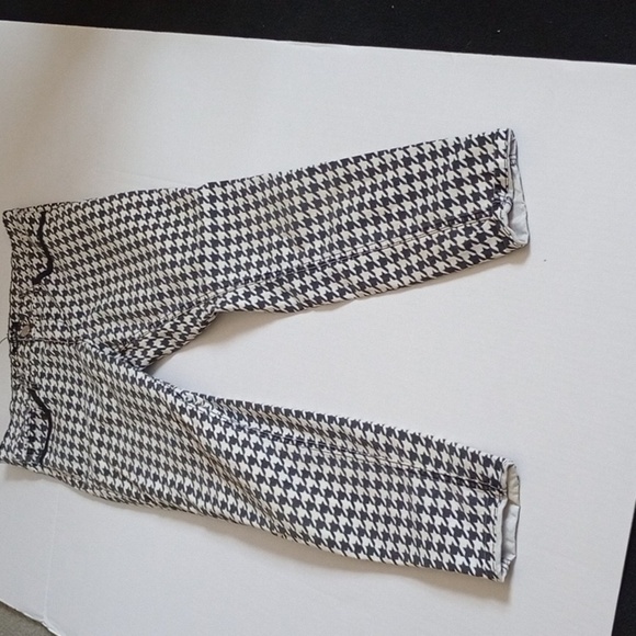 Size 6 Allen B Houndstooth Skinny Jeans Punk Goth Pants Cosplay Emo Y2K - Picture 10 of 11